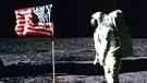 Buzz Aldrin auf dem Mond, 20. Juli 1969 | Bild: picture-alliance/dpa