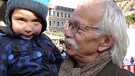 Schamberger mit Enkel(?) | Bild: BR