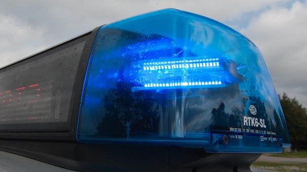 Blaulicht auf Polizeiauto | Bild: picture-alliance/dpa