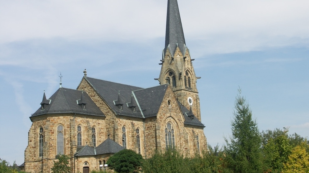 Herz-Jesu-Kirche in Schwürbitz am Main | Bild: Horst Habermann
