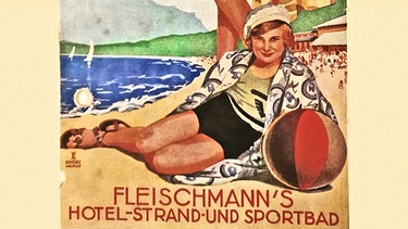 Webeplakat aus den 1920er Jahren | Bild: Gemeindearchiv Steinebach