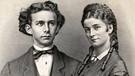 Ludwig II. und Sophie Charlotte in Bayern, Verlobungsbild | Bild: picture-alliance/dpa/akg-images