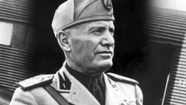Benito Mussolini (undatierte Aufnahme) | Bild: picture-alliance/dpa