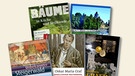 Bayerische Bücherschau Sommer 2017
| Bild: Volk Verlag, AT Verlag, Verlag Friedrich Pustet, edition buntehunde, Buch- und Kunstverlag Oberpfalz, Montage: BR