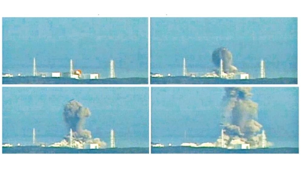 Explosion im Atomkraftwerk Fukushima | Bild: BR