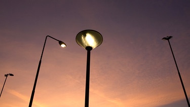 Straßenlampen | Bild: picture-alliance/dpa 