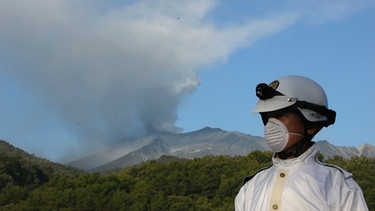 Ausbruch des Vulkans Ontake in Japan | Bild: picture-alliance/dpa