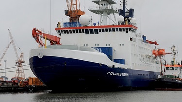 Das Forschungsschiff "Polarstern" des Alfred-Wegener Instituts für Polar- und Meeresforschung (AWI) | Bild: picture-alliance/dpa