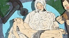 Illustration Kalenderblatt: Michelangelos "Pieta" mit Hammer beschädigt | Bild: BR/ Angela Smets
