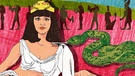 Illustration Kalenderblatt: Kleopatra gestorben | Bild: BR/ Angela Smets