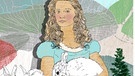 Illustration Kalenderblatt: "Alice im Wunderland" verschickt  | Bild: BR/Angela Smets