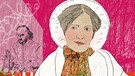 Illustration Kalenderblatt: Delia Bacon geboren, Shakespeare-Forscherin  | Bild: BR/Angela Smets