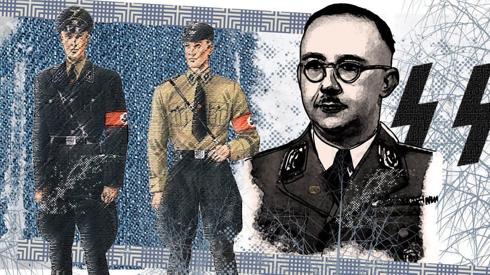 Illustration des Kalenderblatts:Gründung der Schutzstaffel, SS | Bild: BR/ Rosyk
