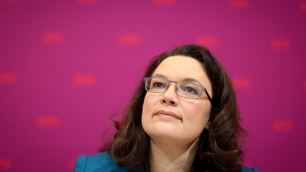 Andrea Nahles (SPD) | Bild: picture-alliance/dpa