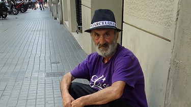 Obdachlosigkeit in Barcelona | Bild: BR/ Andreas Boueke
