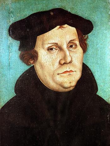 Gemälde, das Martin Luther zeigt | Bild: picture-alliance/dpa