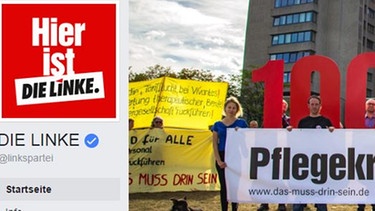 Logo "Die Linke", Facebook | Bild: Die Linke
