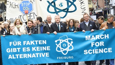 Für Fakten gibt es keine Alternativen - Demonstration für die Freiheit der Wissenschaften, 22.4.2017 | Bild: picture-alliance/dpa