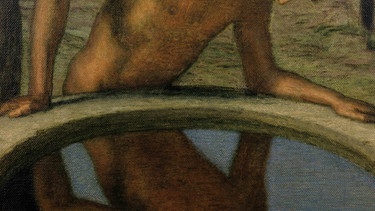 Gemälde von Narziss, der sich in sein eigenes Spiegelbild verliebt | Bild: picture alliance/akg-images