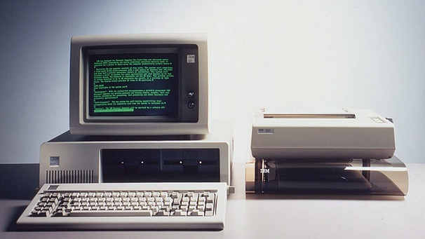 IBMs erster Personal Computer | Bild: picture-alliance/dpa
