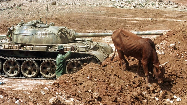 Eritreischer Panzer | Bild: picture-alliance/dpa