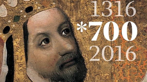 Detail aus einer Votivtafel, um 1370 | Bild: Nationalgalerie Prag 