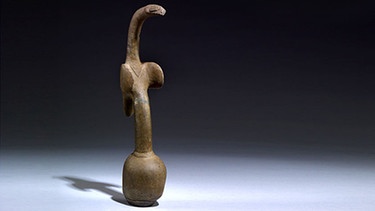 Stößel in Form eines Vogels | Bild: Trustees of the British Museum