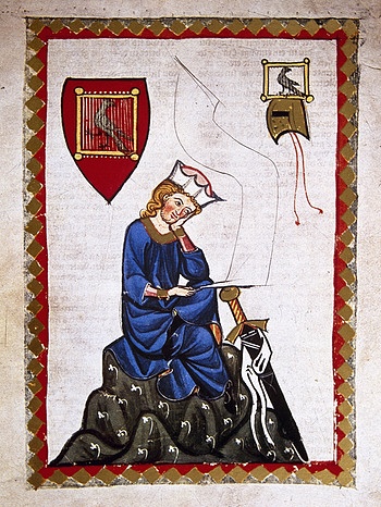 Walther von der Vogelweide, Codex Menasse | Bild: picture-alliance/dpa