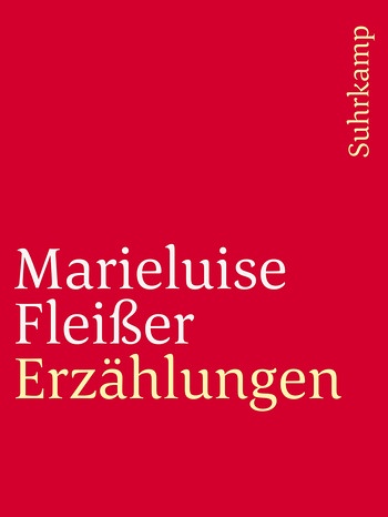 Marieluise Fleißer: Erzählungen | Bild: Suhrkamp Verlag