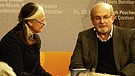 Salman Rushdie im Gespräch mit Cornelia Zetzsche | Bild: Eva Demmelhuber