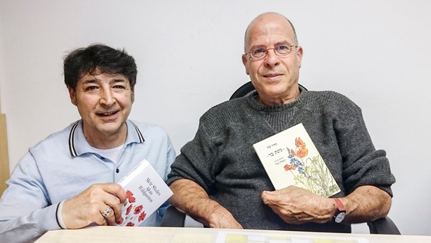 Meir Shalev und Antonio Pellegrino | Bild: BR/Kimmelzwinger