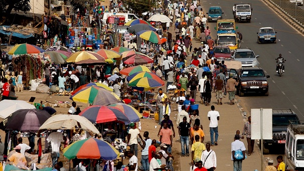 Markt in Guinea-Bissau | Bild: picture-alliance/dpa