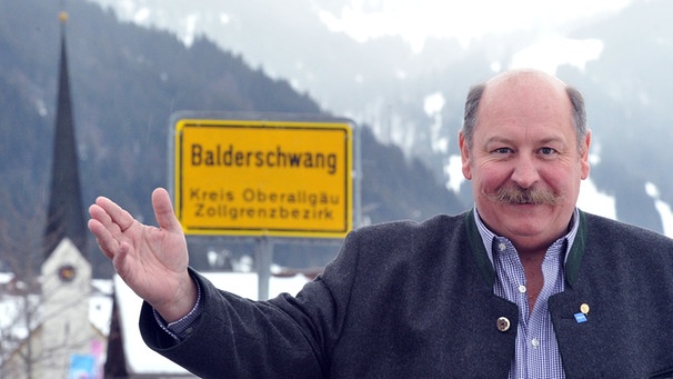 Konrad Kienle, Bürgermeister von Balderschwang | Bild: picture-alliance/dpa