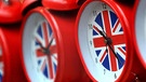 Wecker in britischen Farben | Bild: picture-alliance/dpa