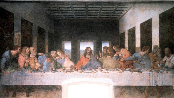 "Das Abendmahl", Leonardo da Vinci | Bild: picture-alliance/dpa