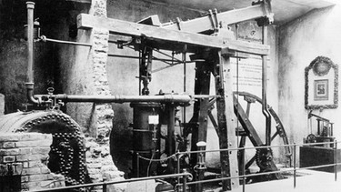 Dampfmaschine von James Watt | Bild: picture-alliance/dpa