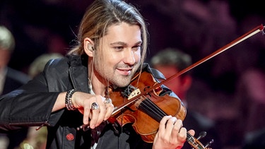 Geigenspieler David Garrett im Konzert | Bild: picture-alliance/dpa