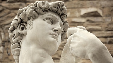 Michelangelos berühmtes Werk "David" | Bild: Reuters (RNSP)