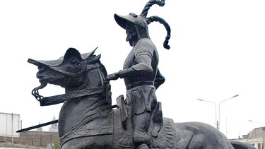 Statue von Francisco Pizarro | Bild: picture-alliance/dpa