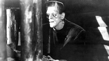 Boris Karloff als Monster "Frankenstein" | Bild: picture-alliance/dpa