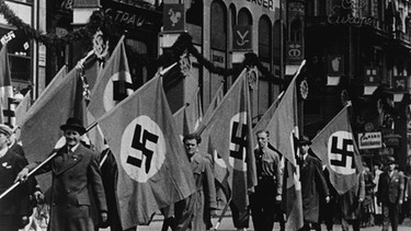Nazi-Parade 1938 in Wien | Bild: picture-alliance/dpa