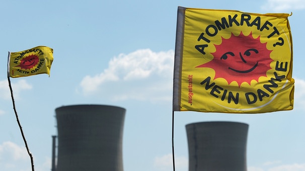 Anti-Atom-Protest - Grafenrheinfeld | Bild: picture-alliance/dpa