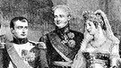Königin Luise von Preußen mit Napoleon | Bild: picture-alliance/dpa