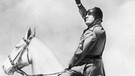 Benito Mussolini zu Pferd | Bild: picture-alliance/dpa