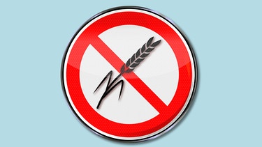 Schild für Getreide und Glutenfrei | Bild: colourbox.com