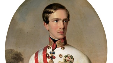 Der junge Kaiser Franz Joseph I. um 1850 | Bild: picture-alliance/dpa