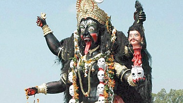 Hinduistische Gottheit Kali | Bild: picture-alliance/dpa
