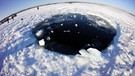 Meteoriteneinschlag im russischen Tschebarkulsee am 15.02.201 | Bild: picture-alliance/dpa