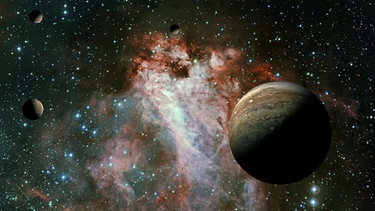 Planeten im Universum. | Bild: picture alliance / Zoonar | Irina Dmitrienko
