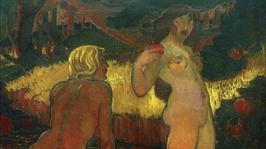 "Adam und Eva" - Bild des Malers Eric Forbes-Robertson 1894 | Bild: picture-alliance/dpa